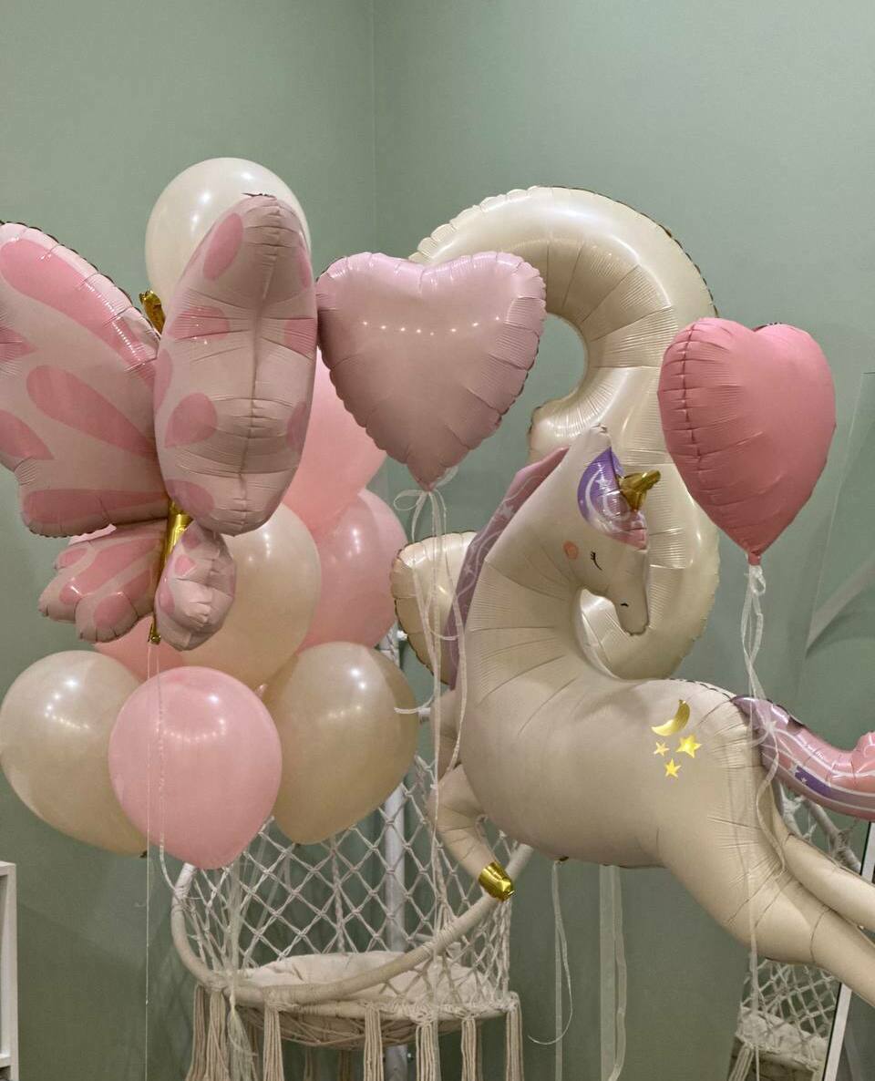 Набор шаров Единорог 2