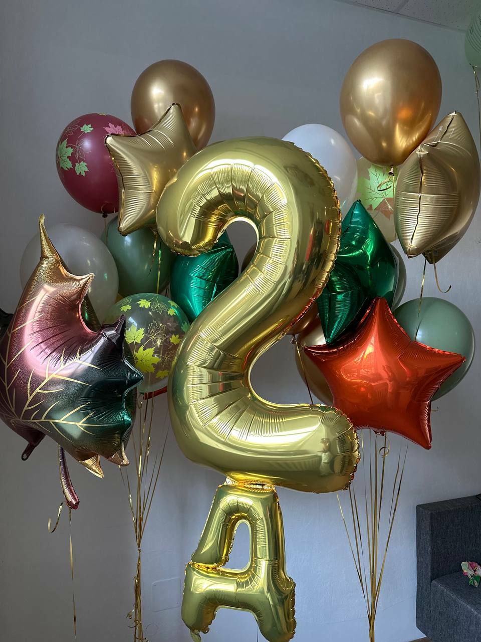 Фонтан из шаров КЛАССНЫЙ Фонтан из шаров КЛАССНЫЙ