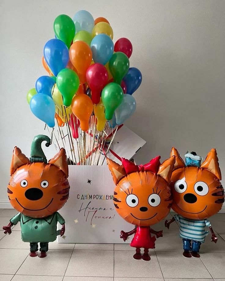 Яркая коробка Три Кота Яркая коробка Три Кота