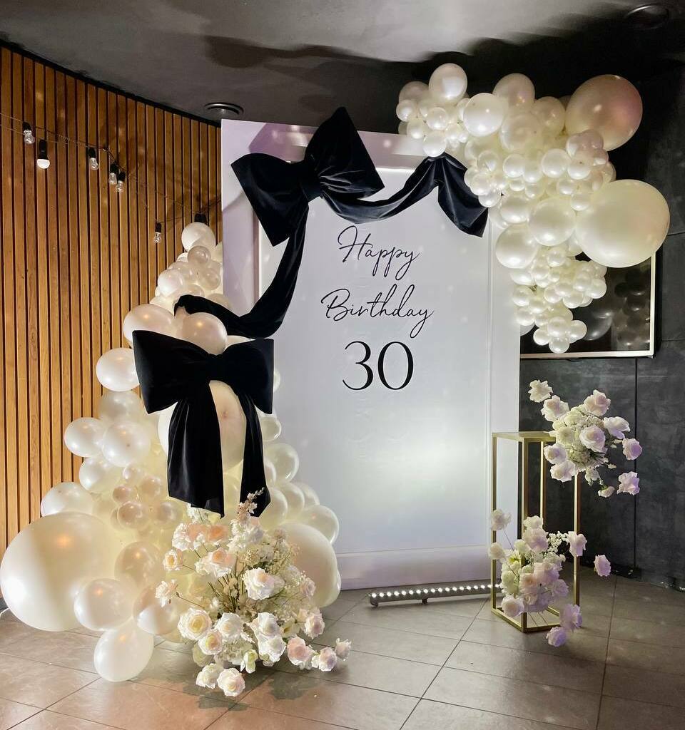 Фотозона с бантами 30 Фотозона с бантами 30
